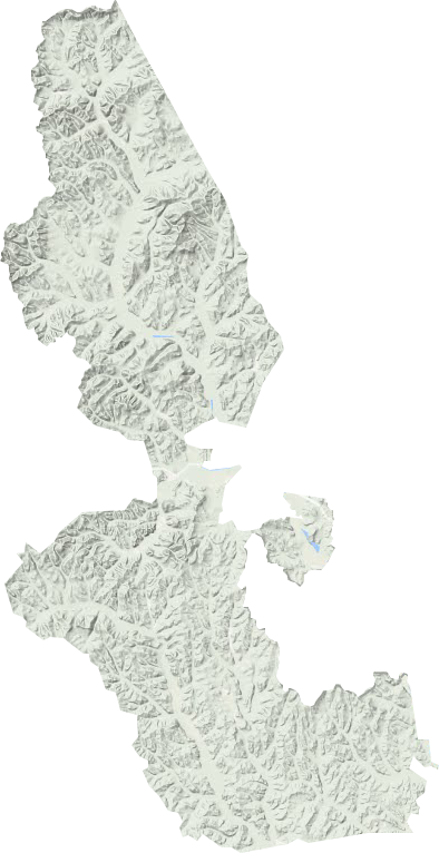 阿里河林业局地形图