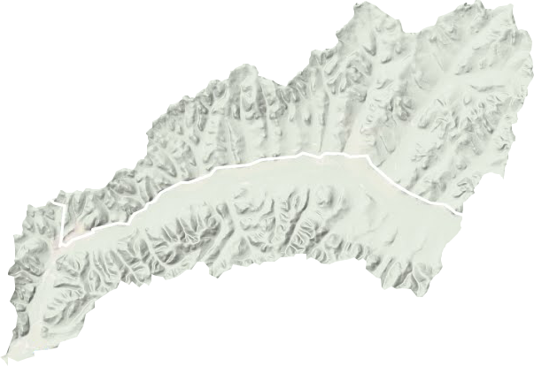 伊图里河镇地形图