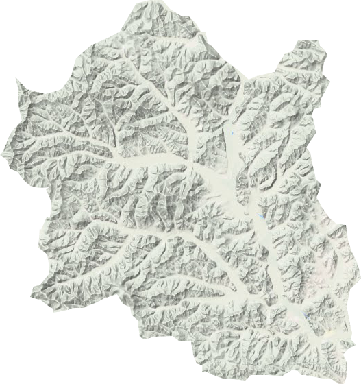 萨马街鄂温克民族乡地形图