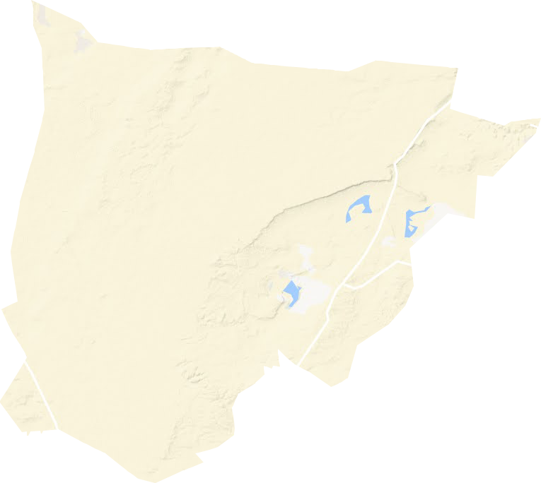 乌日根塔拉镇地形图