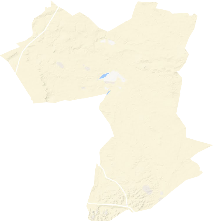 桑宝拉格苏木乡地形图