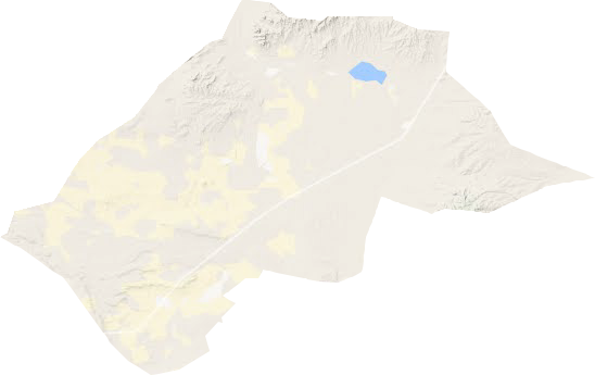 额吉淖尔镇地形图