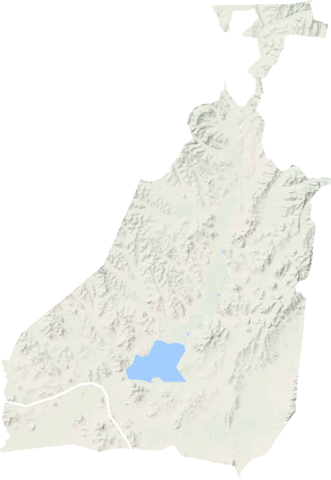 哈拉盖图农牧场地形图