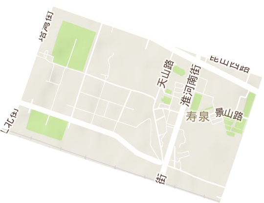 寿泉街道地形图