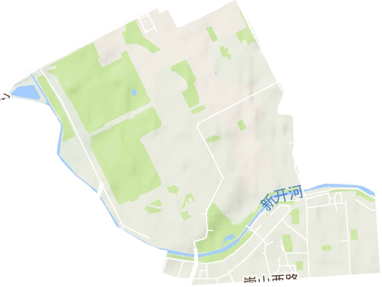 舍利塔街道地形图
