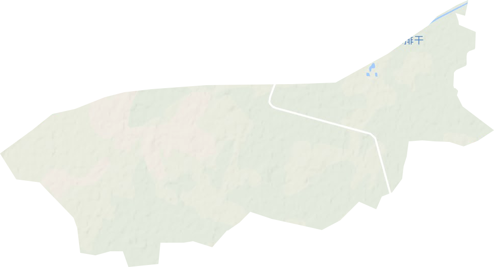 洪家农牧场地形图