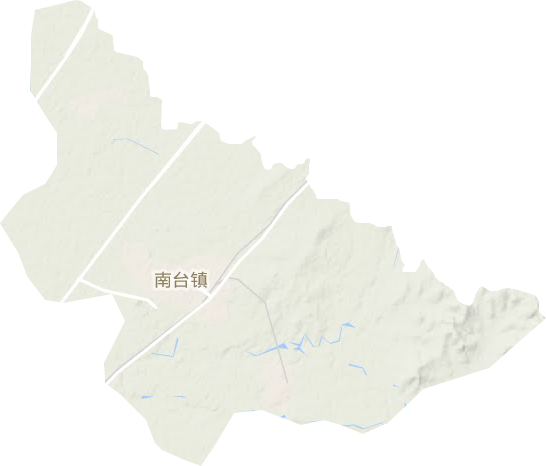 南台镇地形图