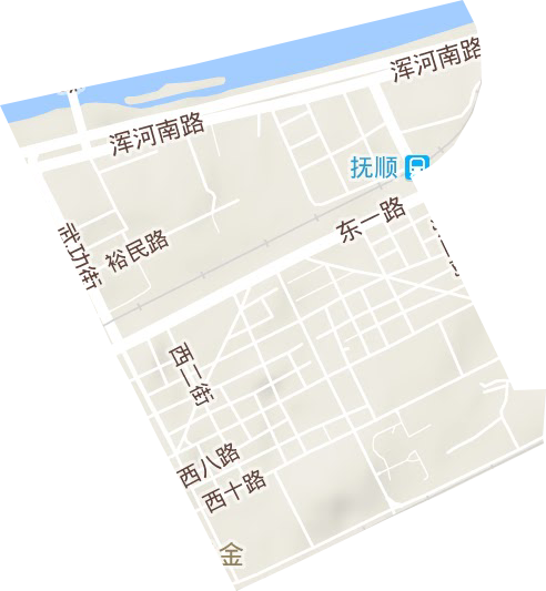站前街道地形图