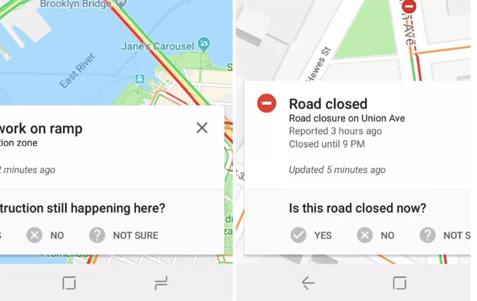 谷歌地图将实现报告交通事故功能？