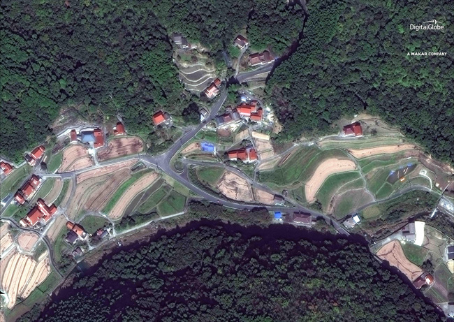 DigitalGlobe发布日本洪灾地区高分辨率卫星图像，以助力灾害救援工作
