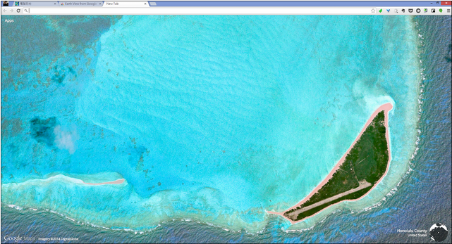 谷歌地图官方高清卫星照片美得像艺术摄影一般