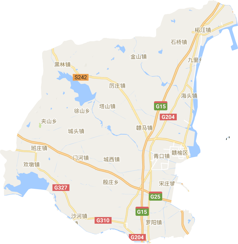 赣榆青口镇地图图片