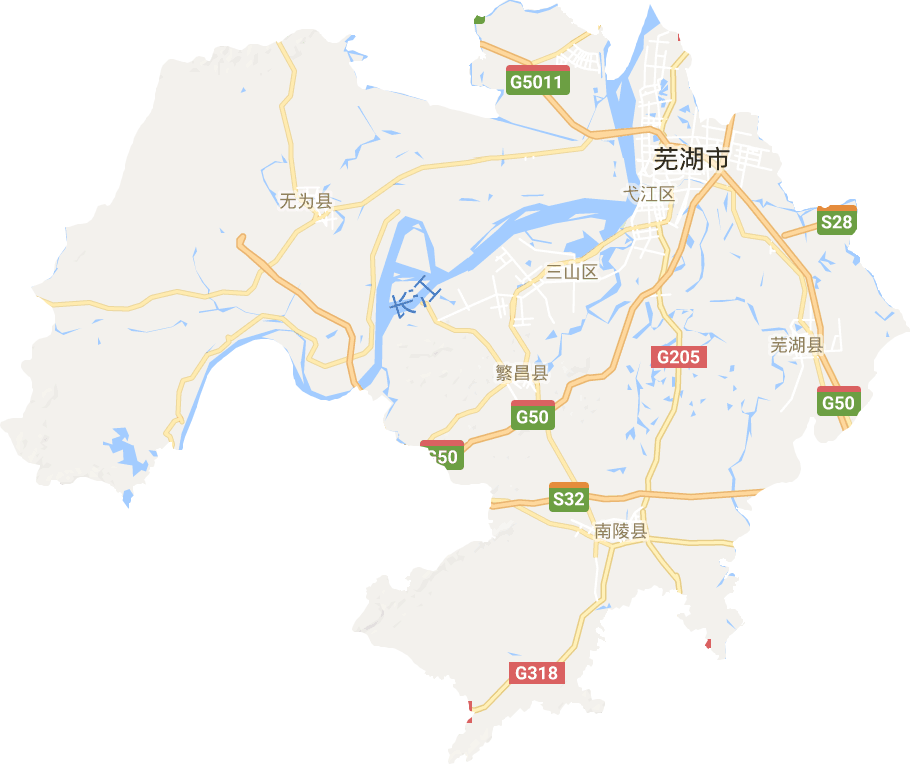 芜湖市三维地图高清版图片