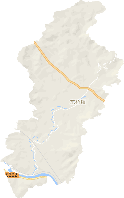钟祥市东桥镇地图图片