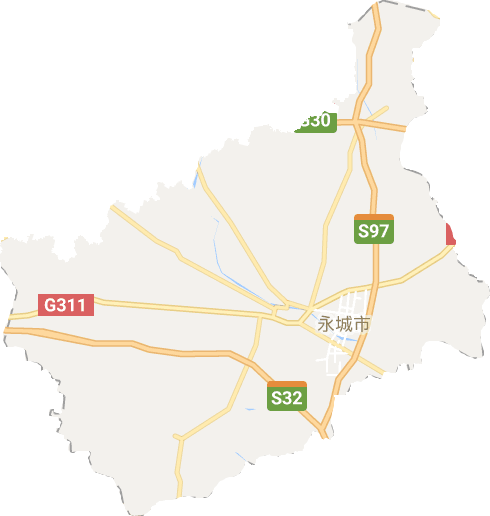 河南永城地图全图大图图片