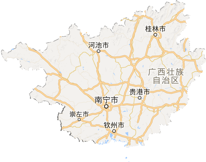 广西交通地图(可放大)图片