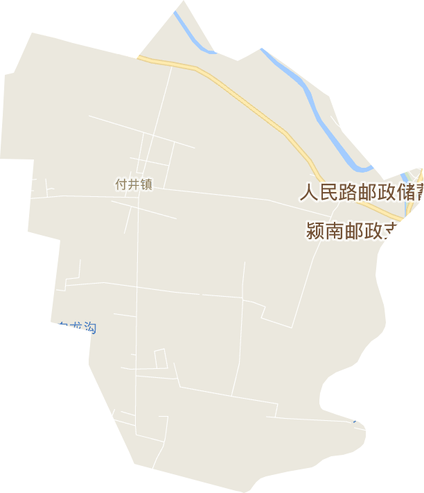 沈丘县付井镇高清地图图片
