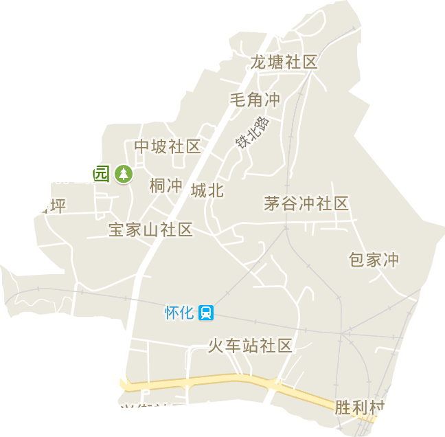 鹤城区地图全图高清版图片