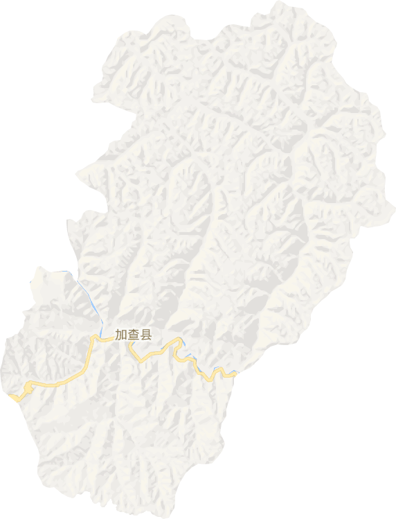 加查县地图乡镇图片