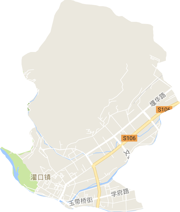 灌口镇地图图片
