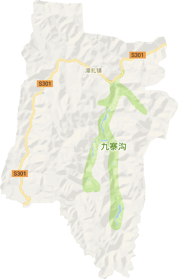 漳扎镇地图图片