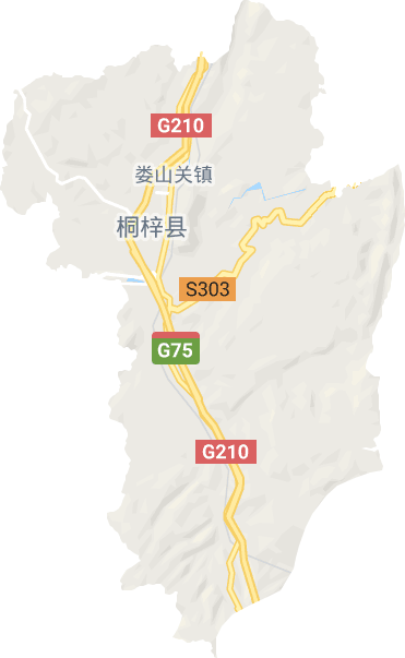 娄山关镇地图图片