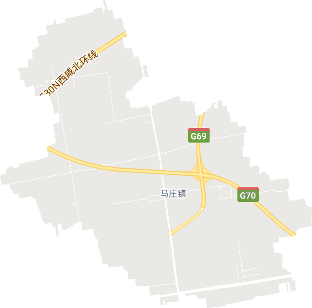 马庄村平面图图片