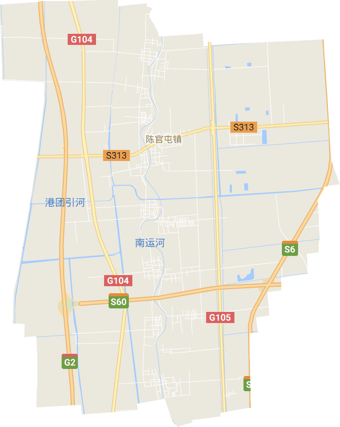陈村镇行政地图图片