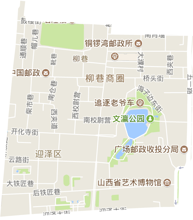 柳巷钟楼街地图图片