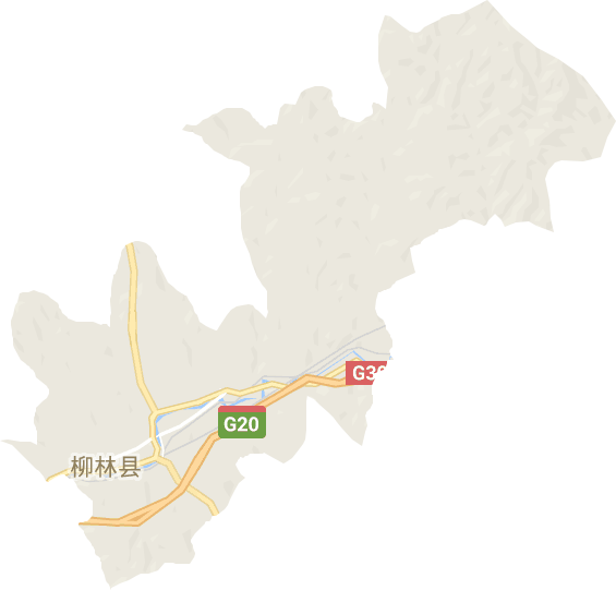 柳林县各乡镇地图图片