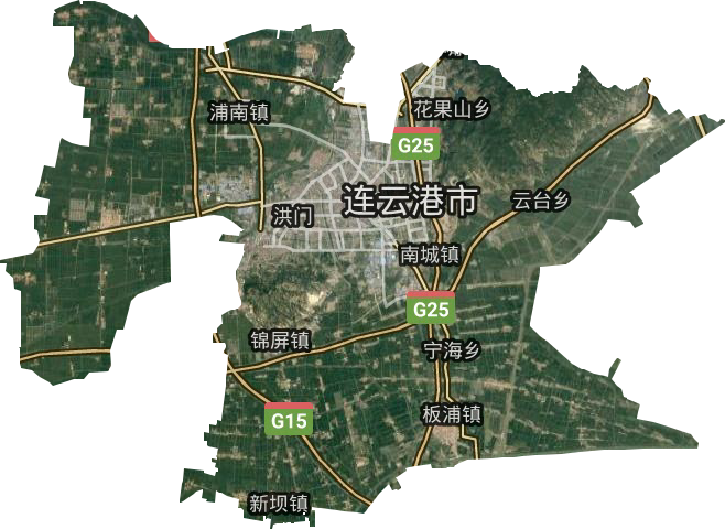 沛县卫星地图高清版图片
