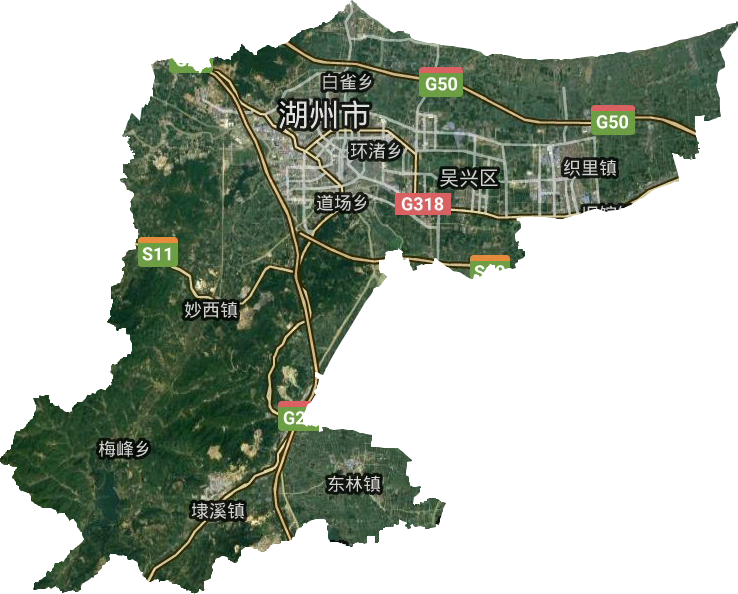 湖州吴兴区织里镇地图图片
