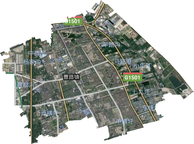 曹路镇区域图图片