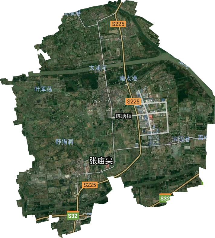 鳌江镇卫星地图图片