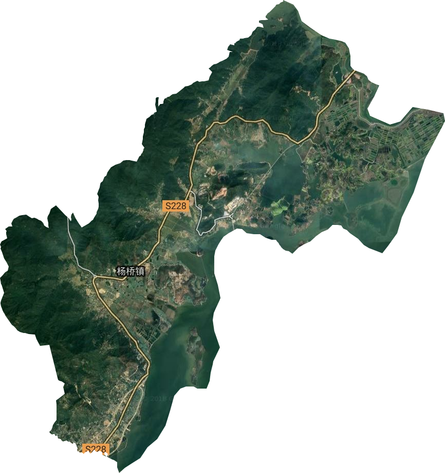 杨桥古镇地图图片