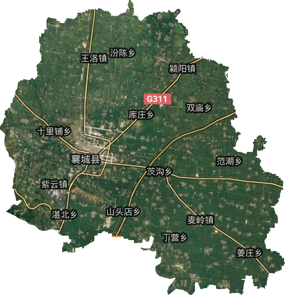 襄垣县城地图全图图片