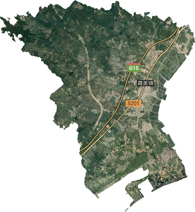 南安霞美镇地图图片