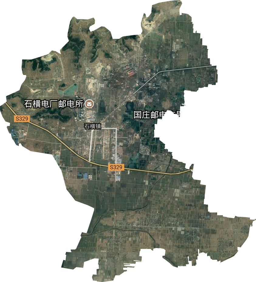 石横镇地图图片