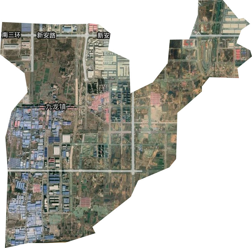 胶州市卫星地图高清版图片