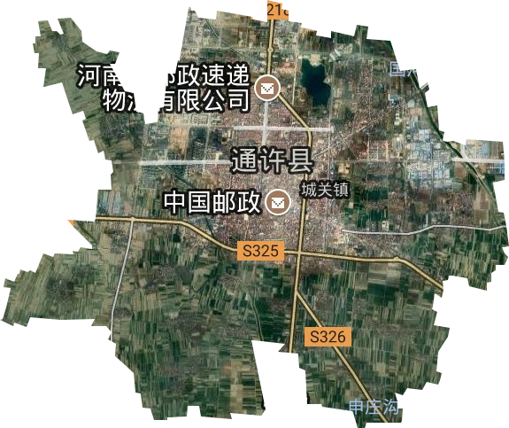 通许县卫星地图高清版图片