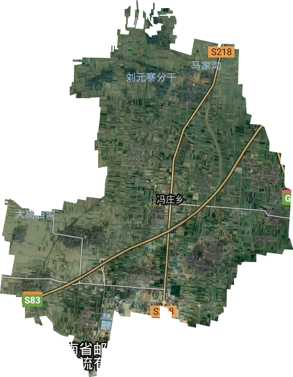 通许县卫星地图图片