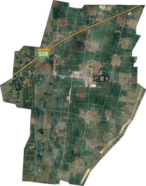 濮阳县卫星地图高清版图片