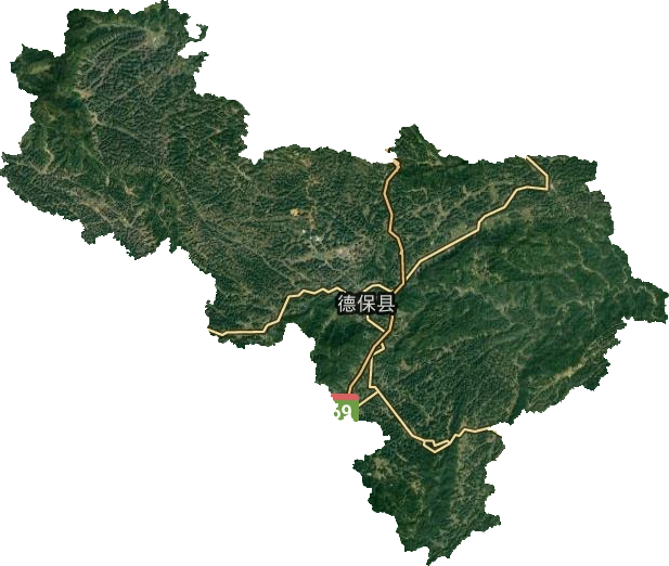 德保县敬德镇地图图片