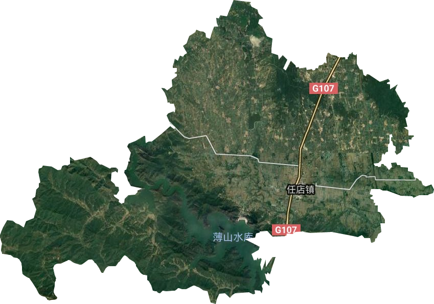 确山县任店镇地图图片