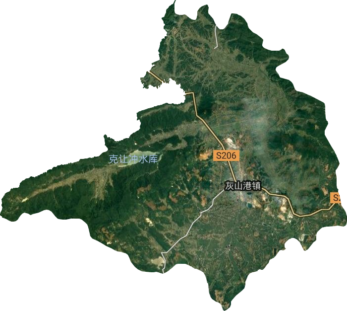 灰山港镇地图图片