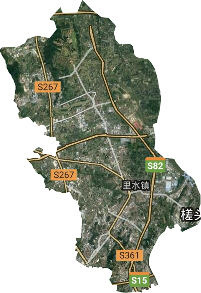 桂城街道高清卫星地图,桂城街道高清谷歌卫星地图