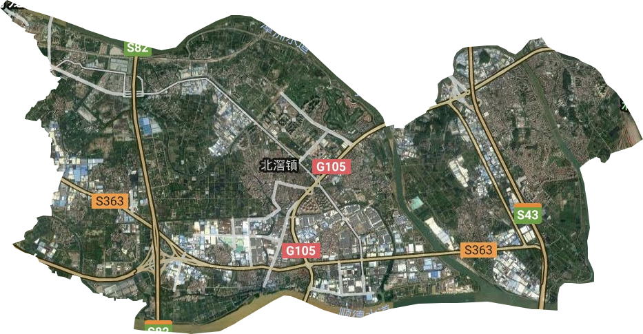 北滘镇区域图图片