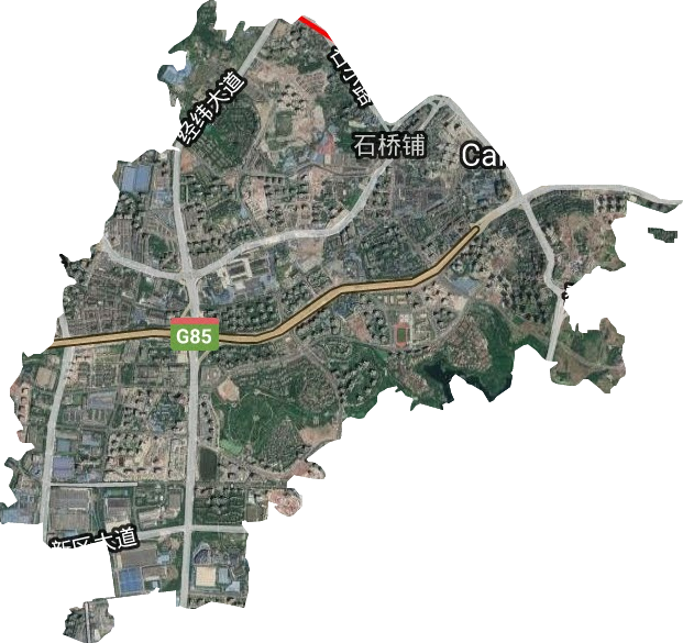 重庆石桥铺地图图片