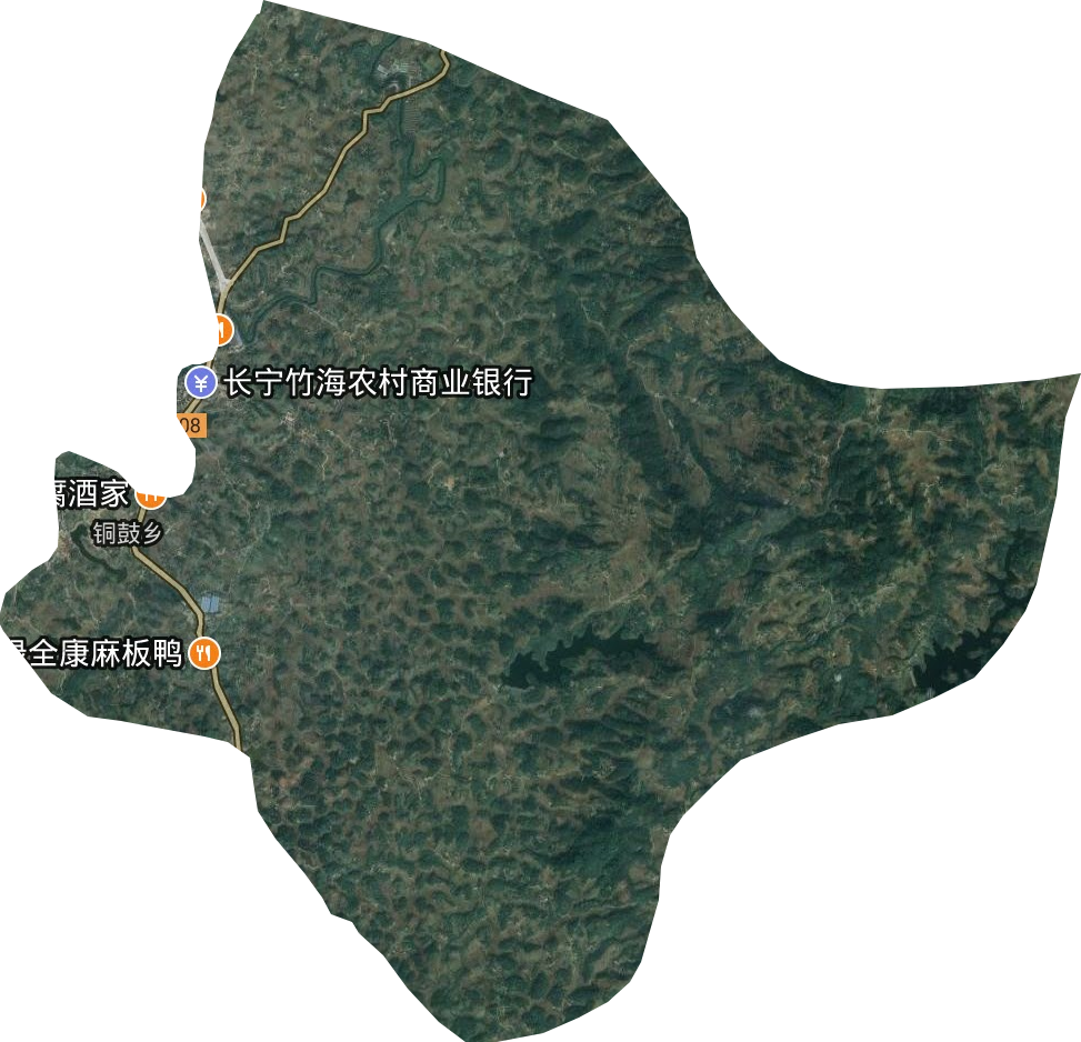 铜鼓县乡镇地图图片