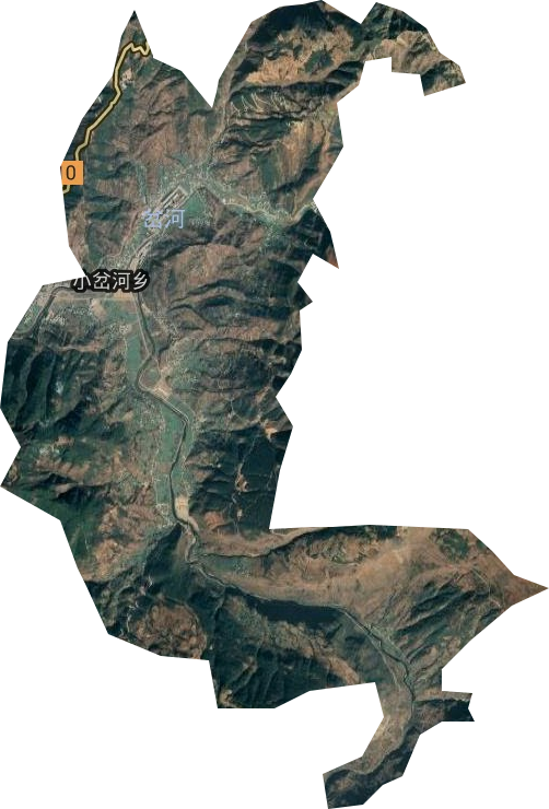 威宁县卫星地图图片